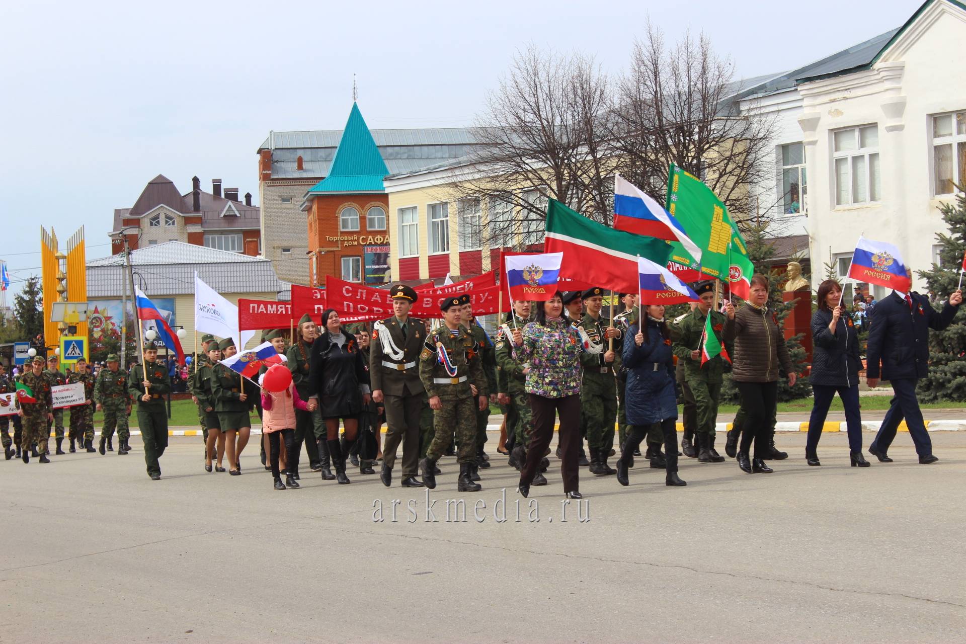 Җиңү бәйрәме көнне Арча үзәгенә парадка килегез!