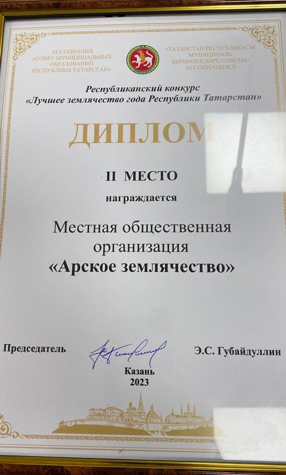 Подведены итоги республиканского конкурса «Лучшее землячество года Республики Татарстан»