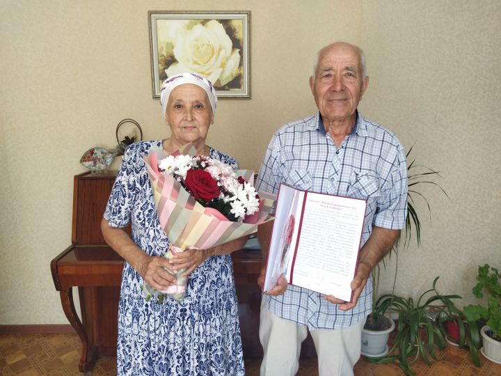 Роза һәм Фидаил Сәгъдетдиновларның бергә гомер итә башлауларына 60 ел