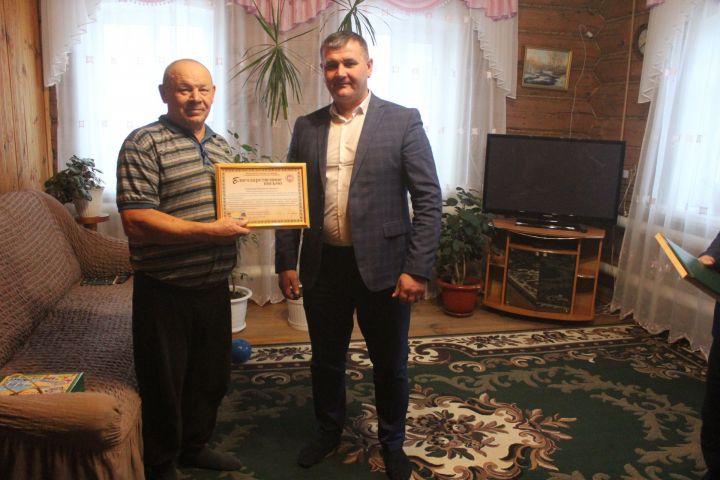 Миннәхмәт Рәис улы Сәгыйтьҗановны 70 яшьлек юбилее белән котладык