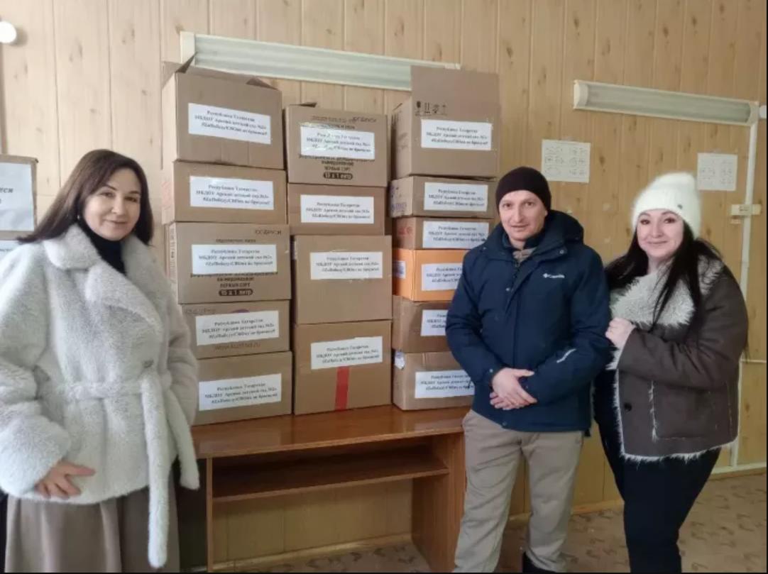 Чираттагы гуманитар колонна махсус хәрби операция зонасына озатылды 