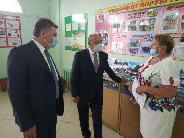 Марат Әхмәтов Арчага килде